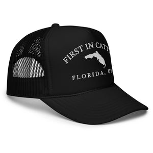 FIRST IN CATTLE Trucker Hat