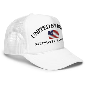 United By Boats Foam Trucker Rope Hat