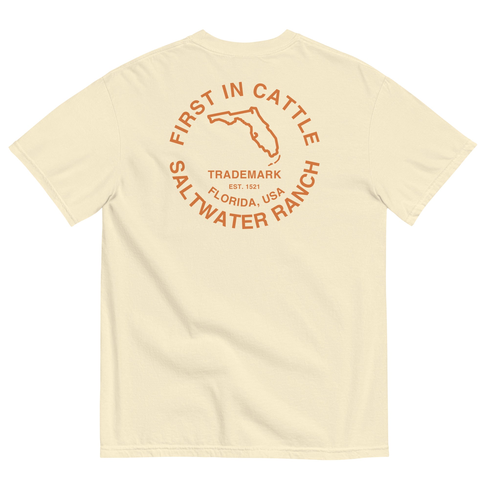 FLORIDA: First in Cattle Tee x Comfort Colors