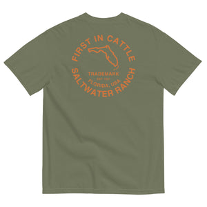 FLORIDA: First in Cattle Tee x Comfort Colors