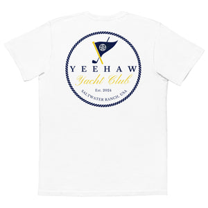 Yeehaw Yacht Club Pocket Tee x Comfort Colors